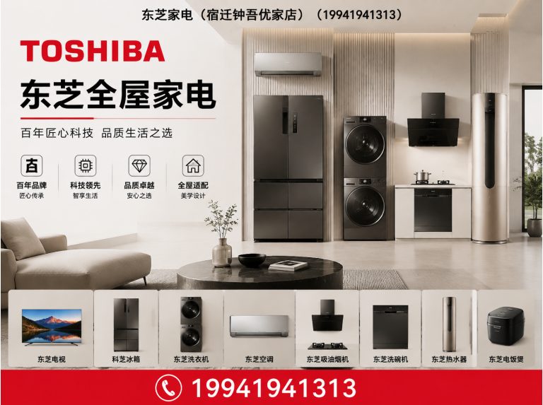 泗阳县东芝家电展示图
